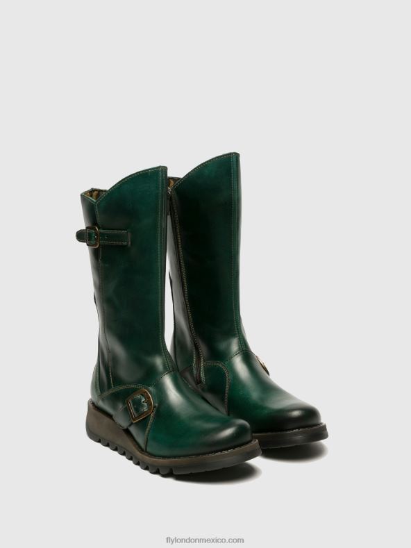 gasolina 2LT8B350 hebilla botas mes 2 Fly London mujer