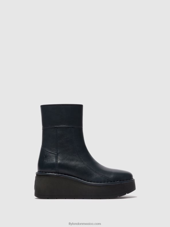 Armada 2LT8B56 botines con cremallera hann248 Fly London mujer