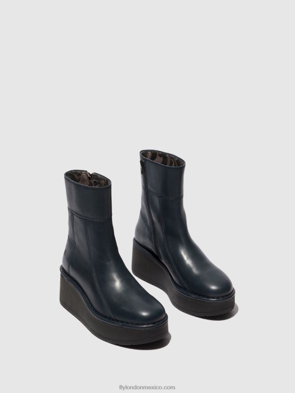 Armada 2LT8B56 botines con cremallera hann248 Fly London mujer
