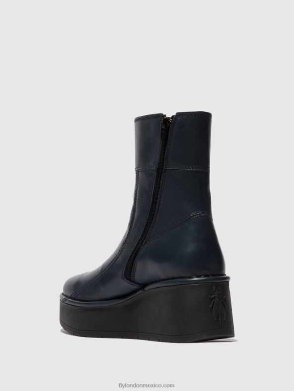 Armada 2LT8B56 botines con cremallera hann248 Fly London mujer