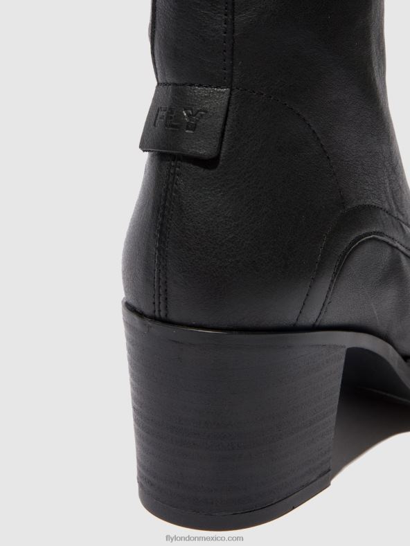 Verona negro 2LT8B208 botines con cordones blya070 Fly London mujer