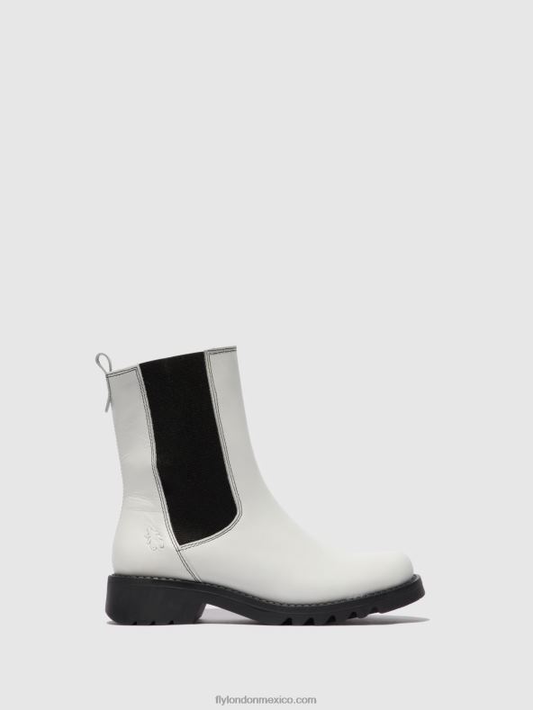 alfombra blanco roto (negro) 2LT8B217 botines chelsea rein795 Fly London mujer