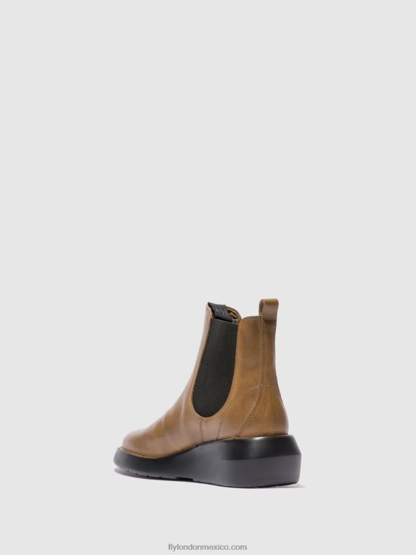 alfombra camello 2LT8B233 botines chelsea bety502 Fly London mujer