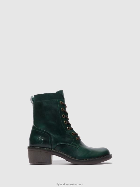 alfombra de gasolina 2LT8B195 botines con cordones milu044 Fly London mujer