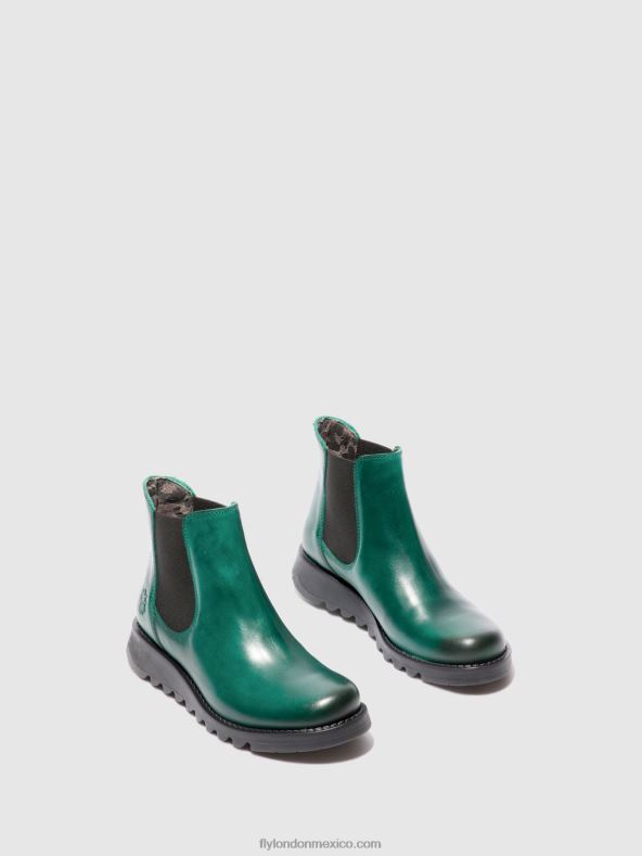 alfombra salv trébol verde (elástico negro) 2LT8B215 botines chelsea Fly London mujer