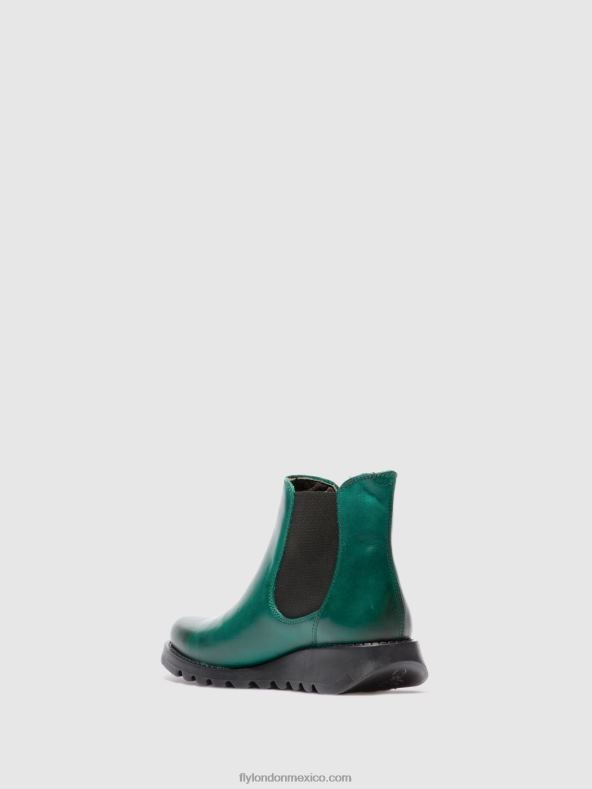 alfombra salv trébol verde (elástico negro) 2LT8B215 botines chelsea Fly London mujer