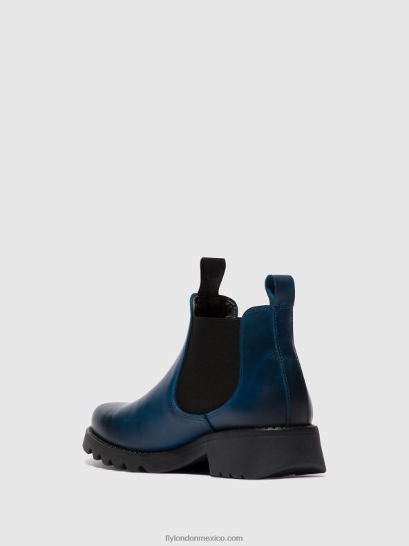 azul royal (suela negra) 2LT8B123 botines chelsea rika894 Fly London mujer
