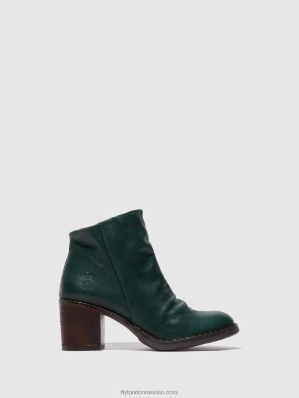 bosque verde de verona 2LT8B186 botines con cremallera bell061 Fly London mujer