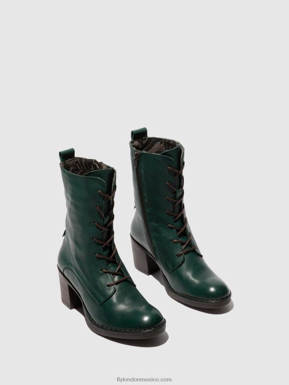 bosque verde de verona 2LT8B209 botines con cordones blya070 Fly London mujer
