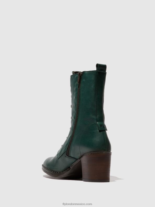bosque verde de verona 2LT8B209 botines con cordones blya070 Fly London mujer