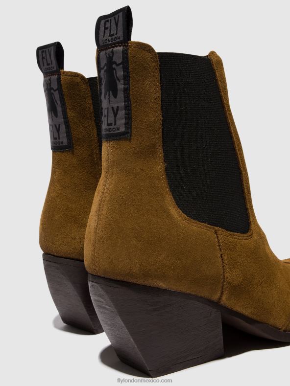 camello 2LT8B113 botines chelsea torm911 Fly London mujer