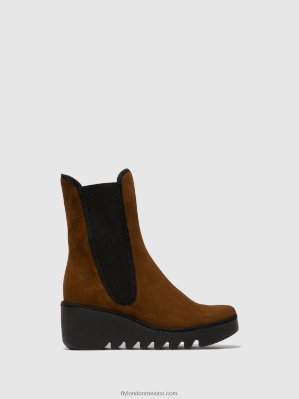camello 2LT8B146 botines chelsea byro395 Fly London mujer