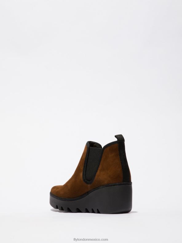 camello 2LT8B229 botines chelsea byne349 Fly London mujer