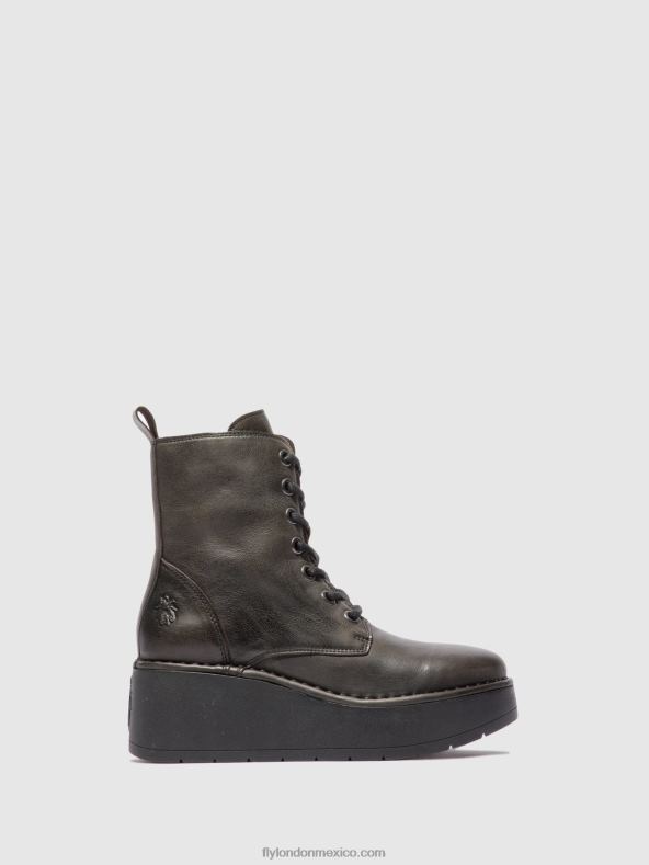 campo de verona 2LT8B200 botines con cordones hepe239 Fly London mujer
