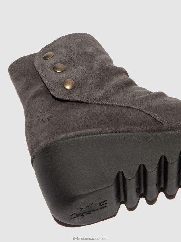 diesel de gamuza de aceite 2LT8B183 botines con cremallera brom344 Fly London mujer