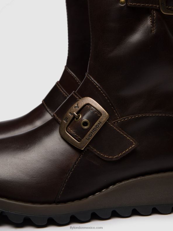dk.brown 2LT8B266 botines hebilla sino525 Fly London mujer