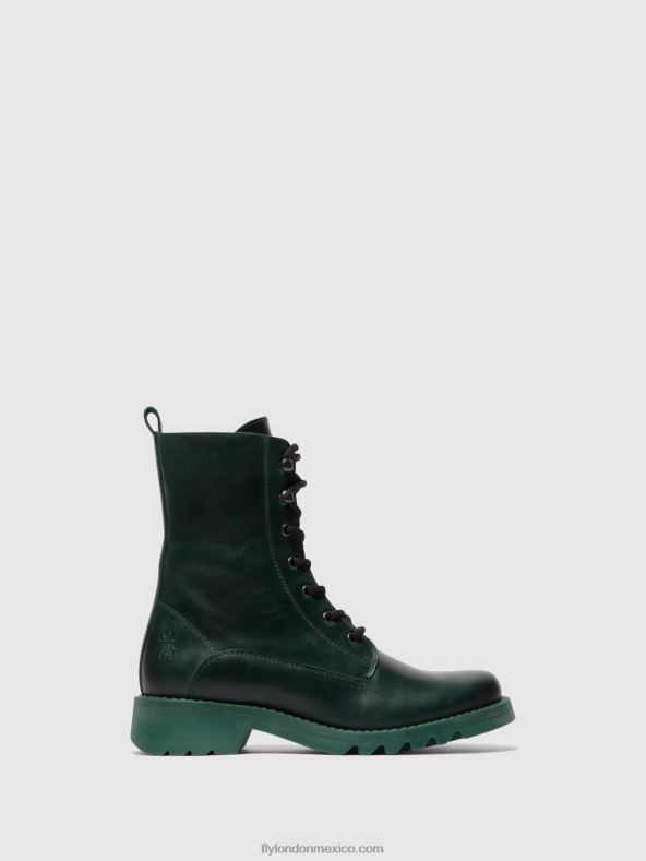 gasolina (suela de gasolina) 2LT8B92 botines con cordones reid893 Fly London mujer