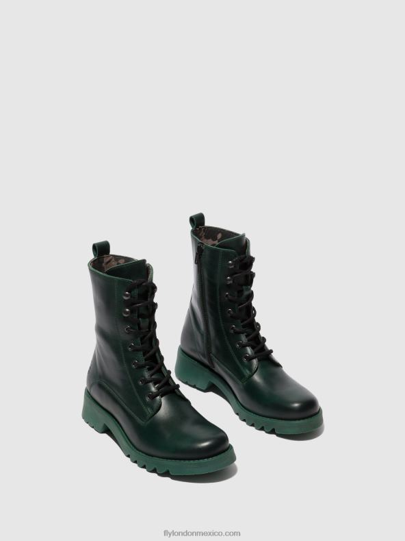 gasolina (suela de gasolina) 2LT8B92 botines con cordones reid893 Fly London mujer