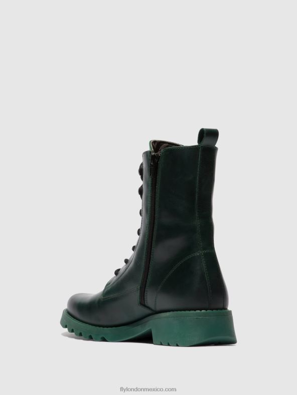 gasolina (suela de gasolina) 2LT8B92 botines con cordones reid893 Fly London mujer