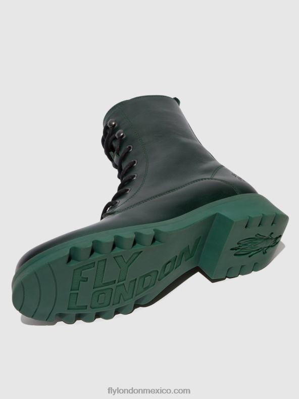 gasolina (suela de gasolina) 2LT8B92 botines con cordones reid893 Fly London mujer