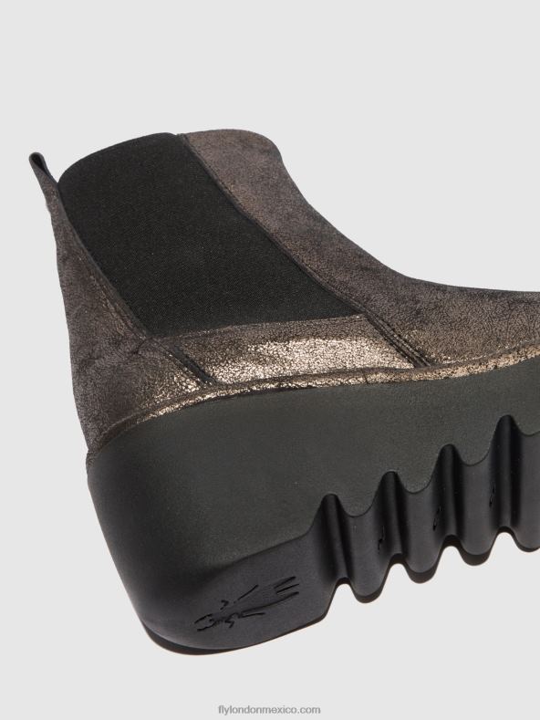 genial grafito 2LT8B236 botines chelsea bagu233 Fly London mujer