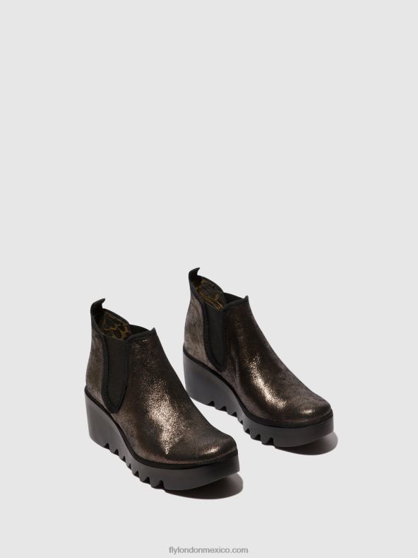 grafito 2LT8B154 botines chelsea byne349 Fly London mujer