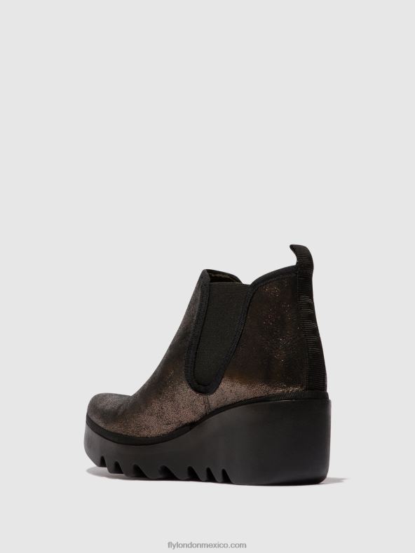 grafito 2LT8B154 botines chelsea byne349 Fly London mujer