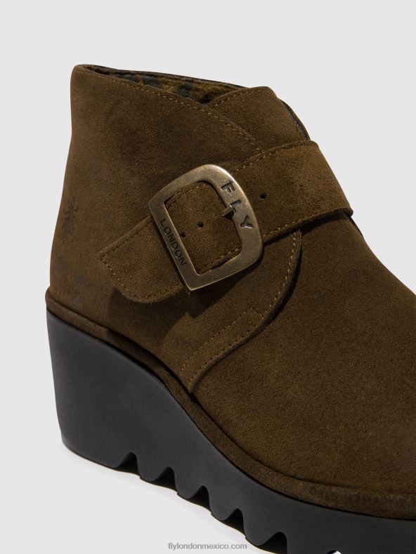 lodo 2LT8B153 botines hebilla birt397 Fly London mujer