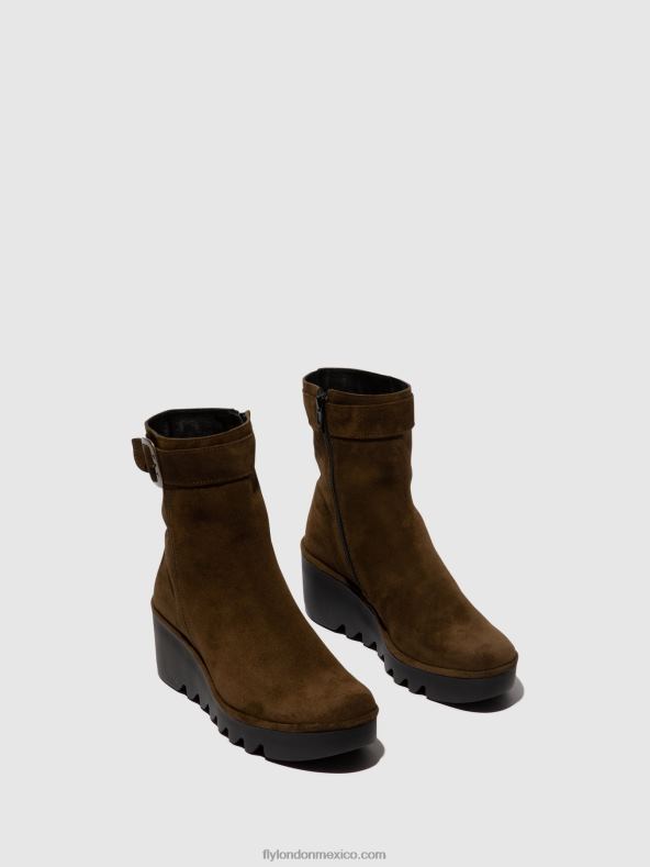 lodo 2LT8B61 botines con cremallera bepp396 Fly London mujer