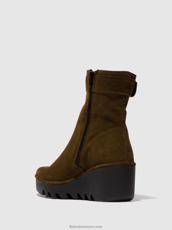 lodo 2LT8B61 botines con cremallera bepp396 Fly London mujer