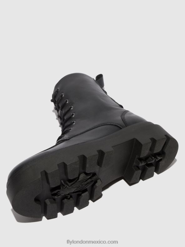 negro 2LT8B104 botines con cordones jaye878 Fly London mujer