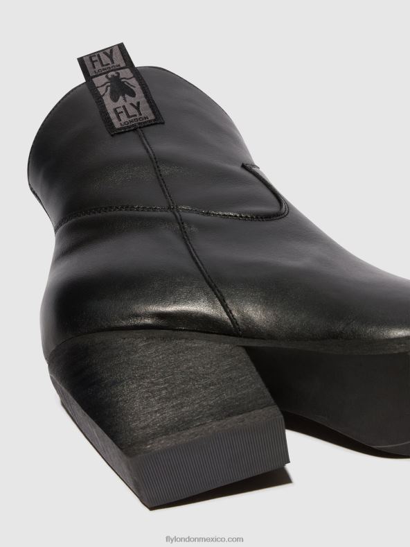 negro 2LT8B31 botines con cremallera tabb905 Fly London mujer