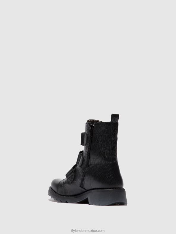 río negro 2LT8B189 botines velcro rach790 Fly London mujer