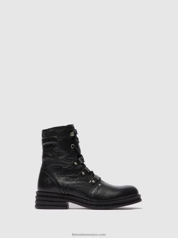 río negro 2LT8B198 botines con cordones knot792 Fly London mujer