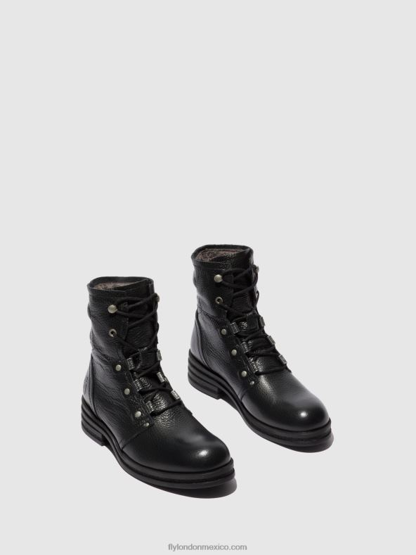 río negro 2LT8B198 botines con cordones knot792 Fly London mujer