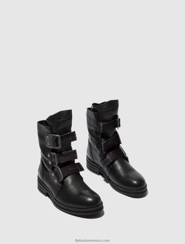 río negro 2LT8B238 botines con hebilla kiff682 Fly London mujer