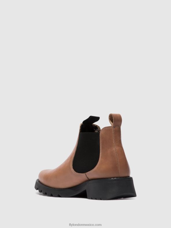 rosa (suela negra) 2LT8B121 botines chelsea rika894 Fly London mujer