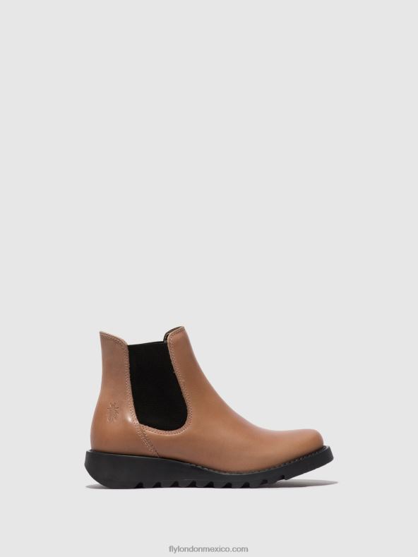 salv rose (elástico negro) 2LT8B117 botines chelsea Fly London mujer
