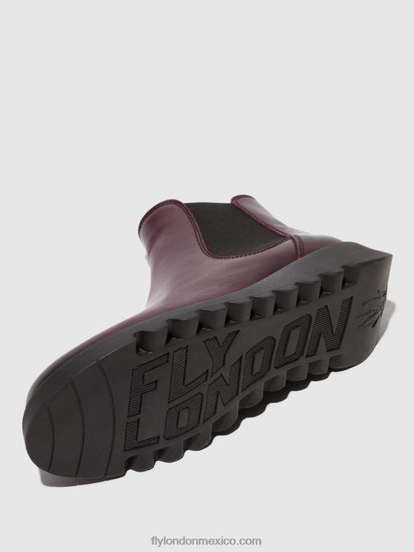 salv vino (elástico negro) 2LT8B21 botines chelsea Fly London mujer