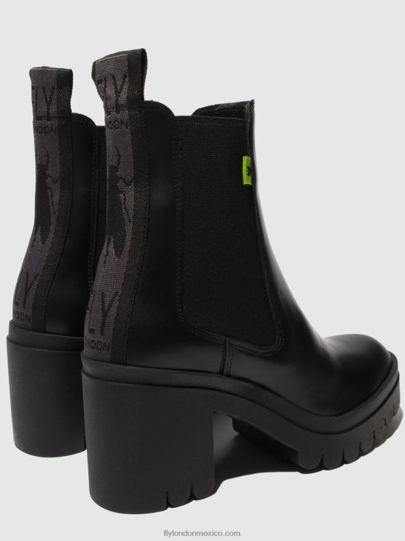 tunder negro 2LT8B164 botines chelsea taje883 Fly London mujer