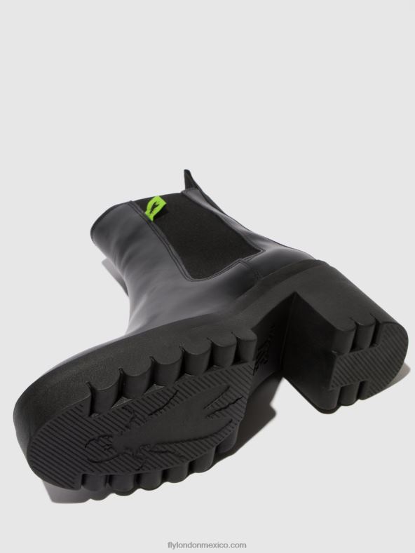 tunder negro 2LT8B164 botines chelsea taje883 Fly London mujer