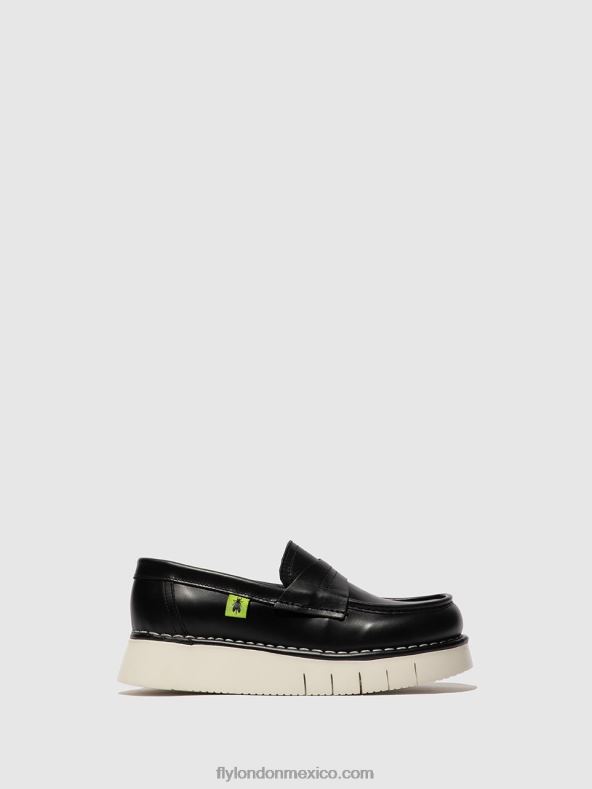 tunder negro 2LT8B165 botines planos iker246 Fly London mujer