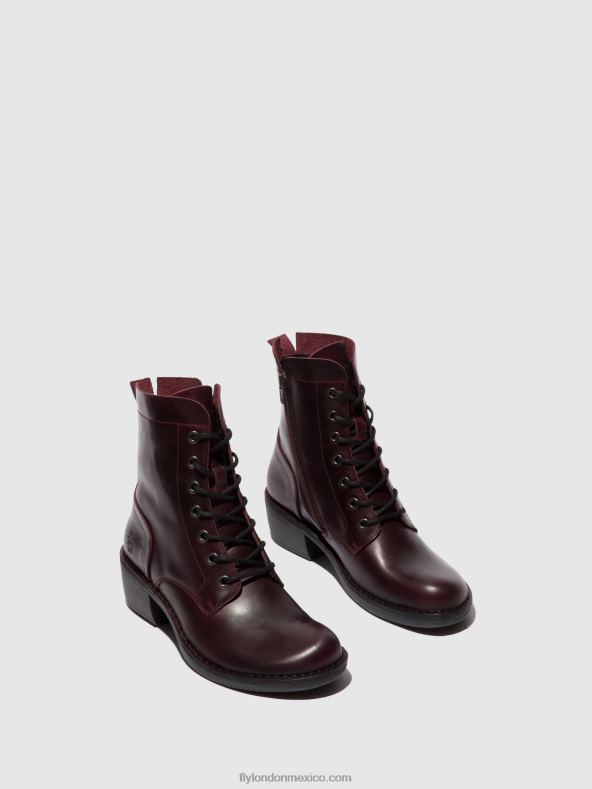 vino 2LT8B100 botines con cordones milu044 Fly London mujer