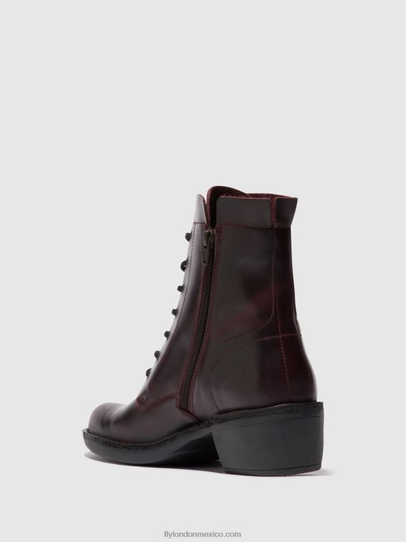 vino 2LT8B100 botines con cordones milu044 Fly London mujer