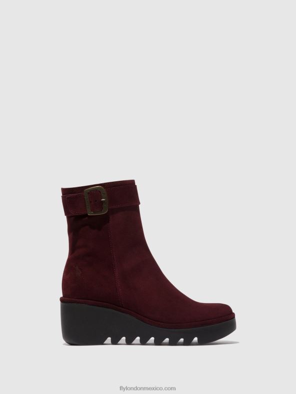 vino 2LT8B62 botines con cremallera bepp396 Fly London mujer