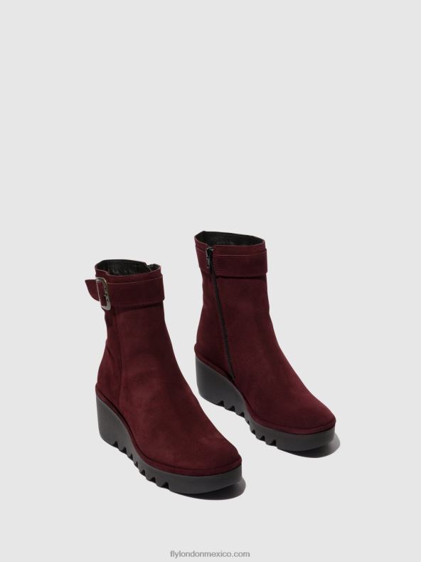 vino 2LT8B62 botines con cremallera bepp396 Fly London mujer