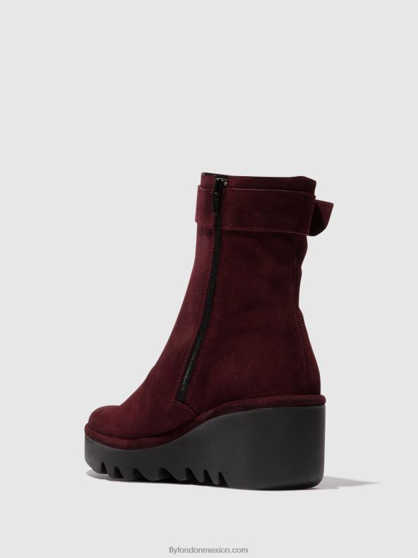 vino 2LT8B62 botines con cremallera bepp396 Fly London mujer