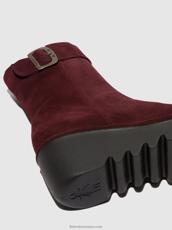 vino 2LT8B62 botines con cremallera bepp396 Fly London mujer