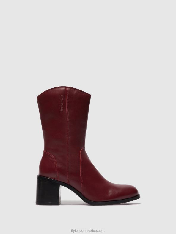 vino 2LT8B75 botines con cremallera asta914 Fly London mujer