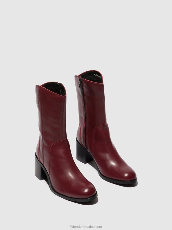 vino 2LT8B75 botines con cremallera asta914 Fly London mujer